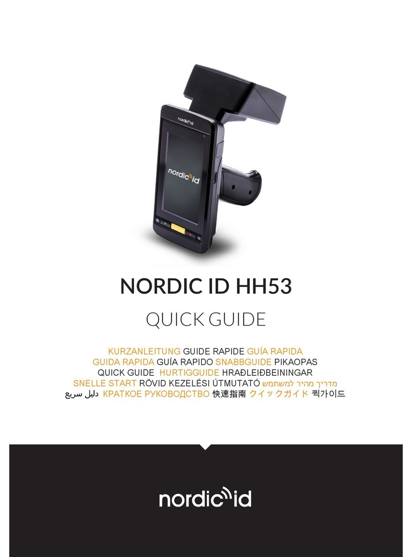 Nordic ID HH53 quick guide Nordic ID HH53 quick guide