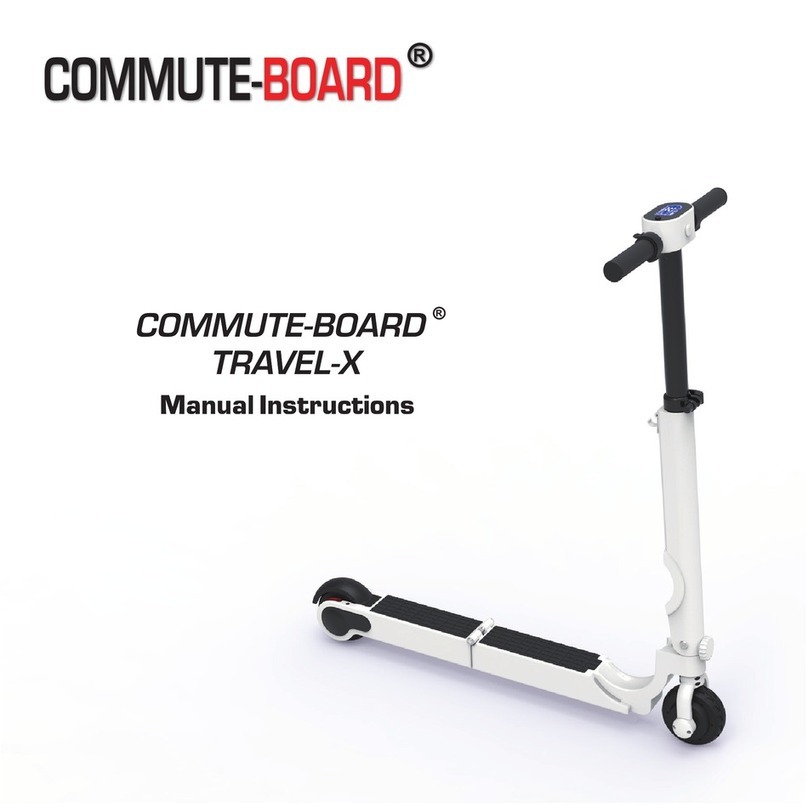 Commute-Board Travel-X instruction manual