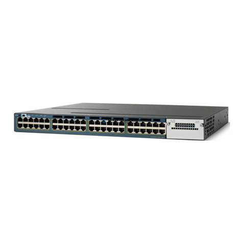 Cisco Catalyst 3560-X Series Installation manual Cisco Catalyst 3560-X Series Installation manual