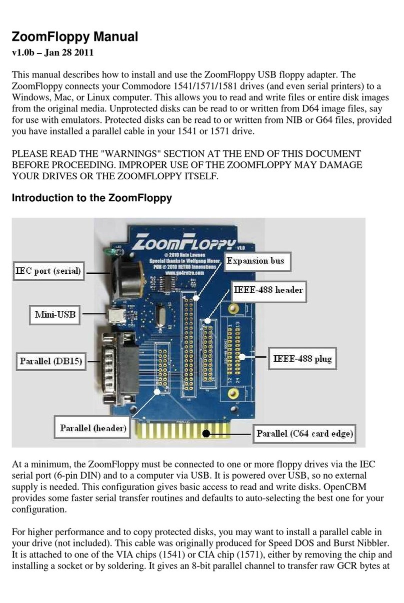 RETRO Innovations ZoomFloppy manual