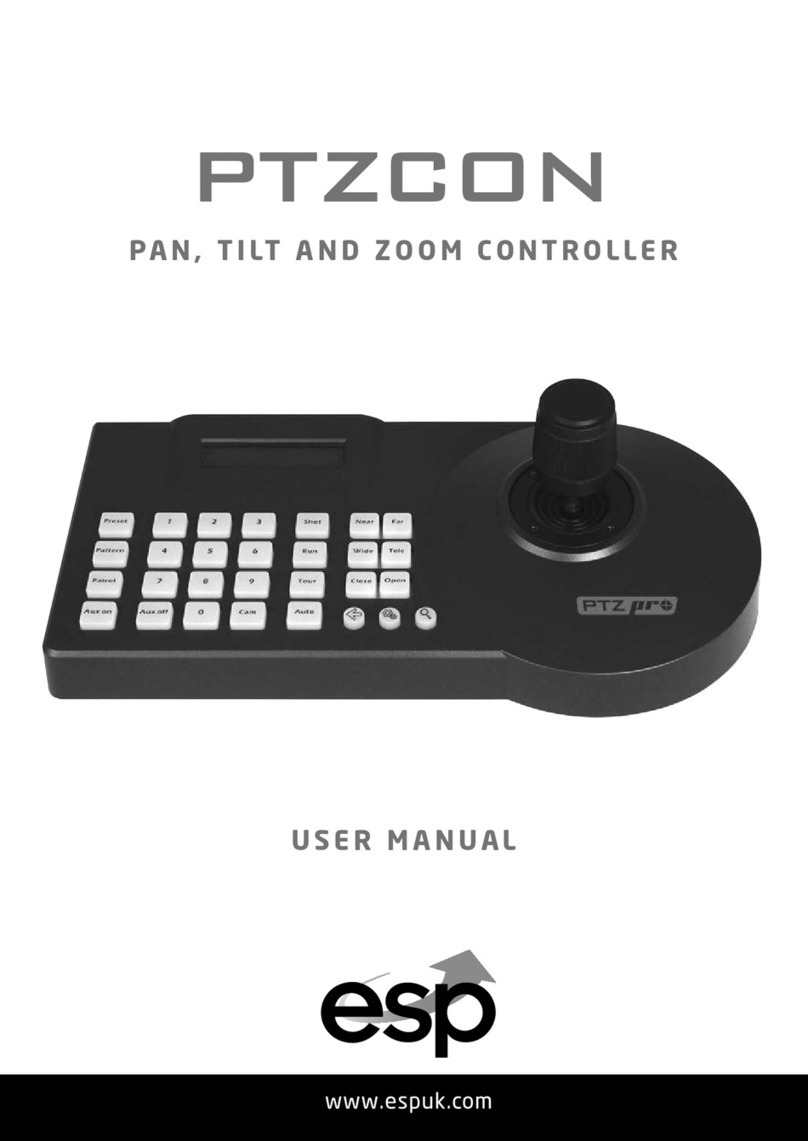 ESP PTZCON user manual