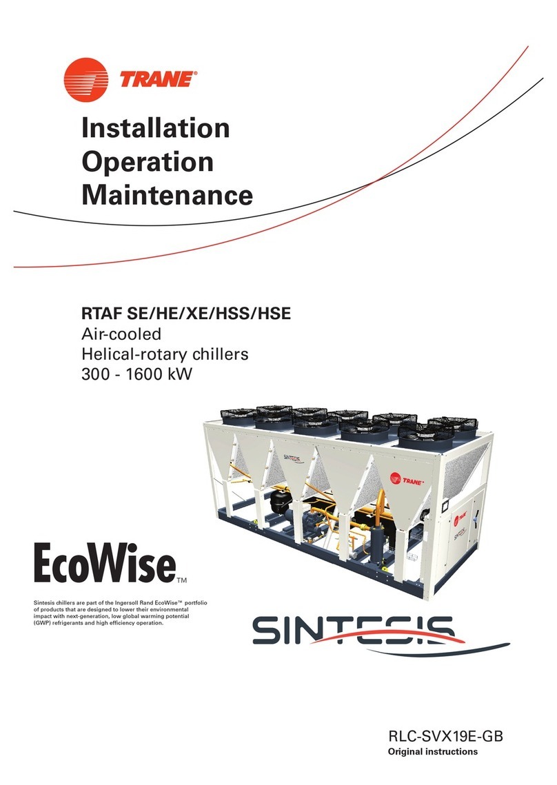 Trane ECOWISE RTAF SE Owner's manual