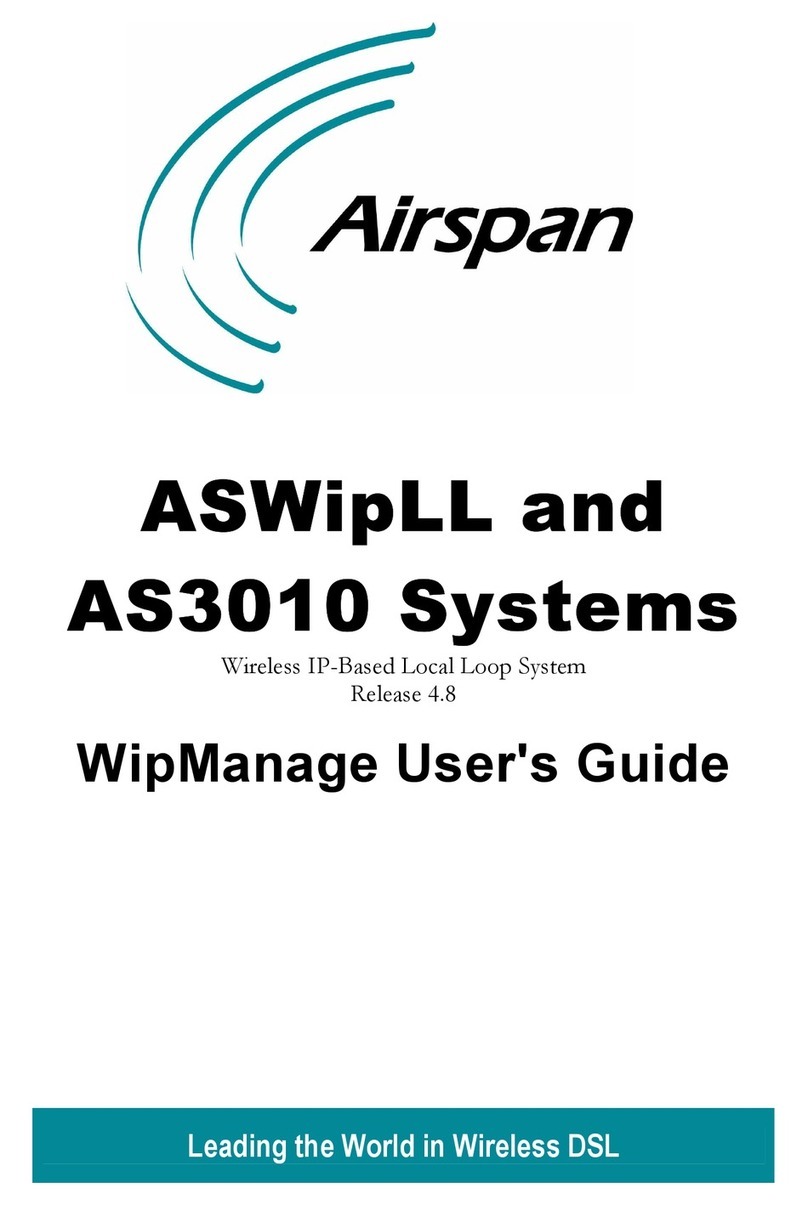 Airspan ASWipLL User manual