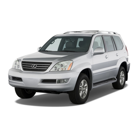 Lexus GX 470 2009 owner's manual