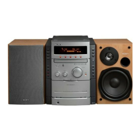 Sony HCD-NXM1 User manual Sony HCD-NXM1 User manual