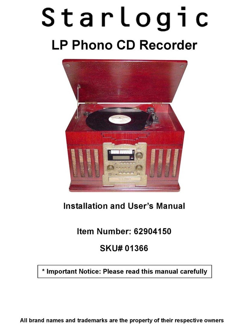 StarLogic 62904150 Installation and user manual StarLogic 62904150 Installation and user manual