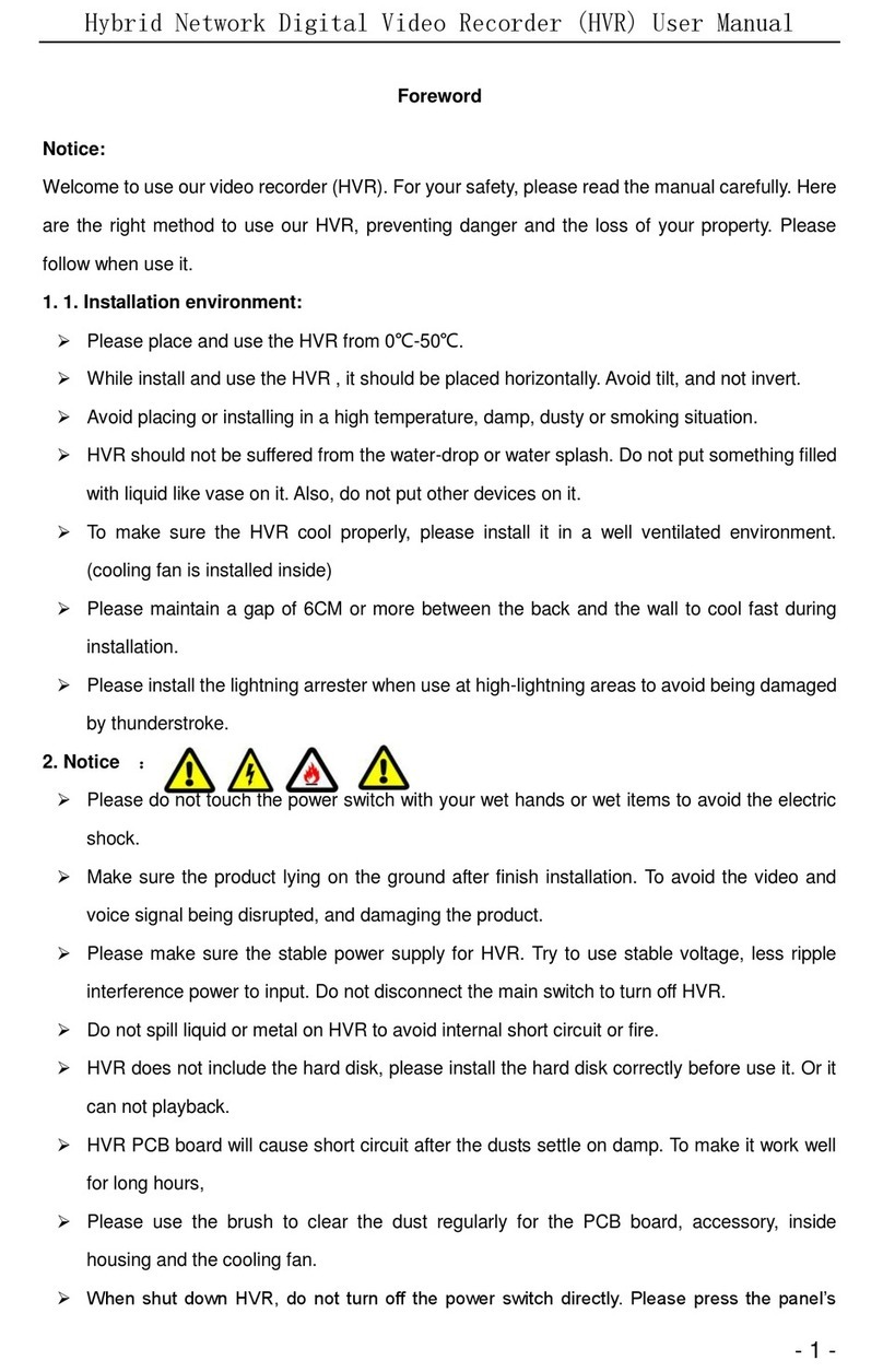 Veyo HVR5004HF User manual