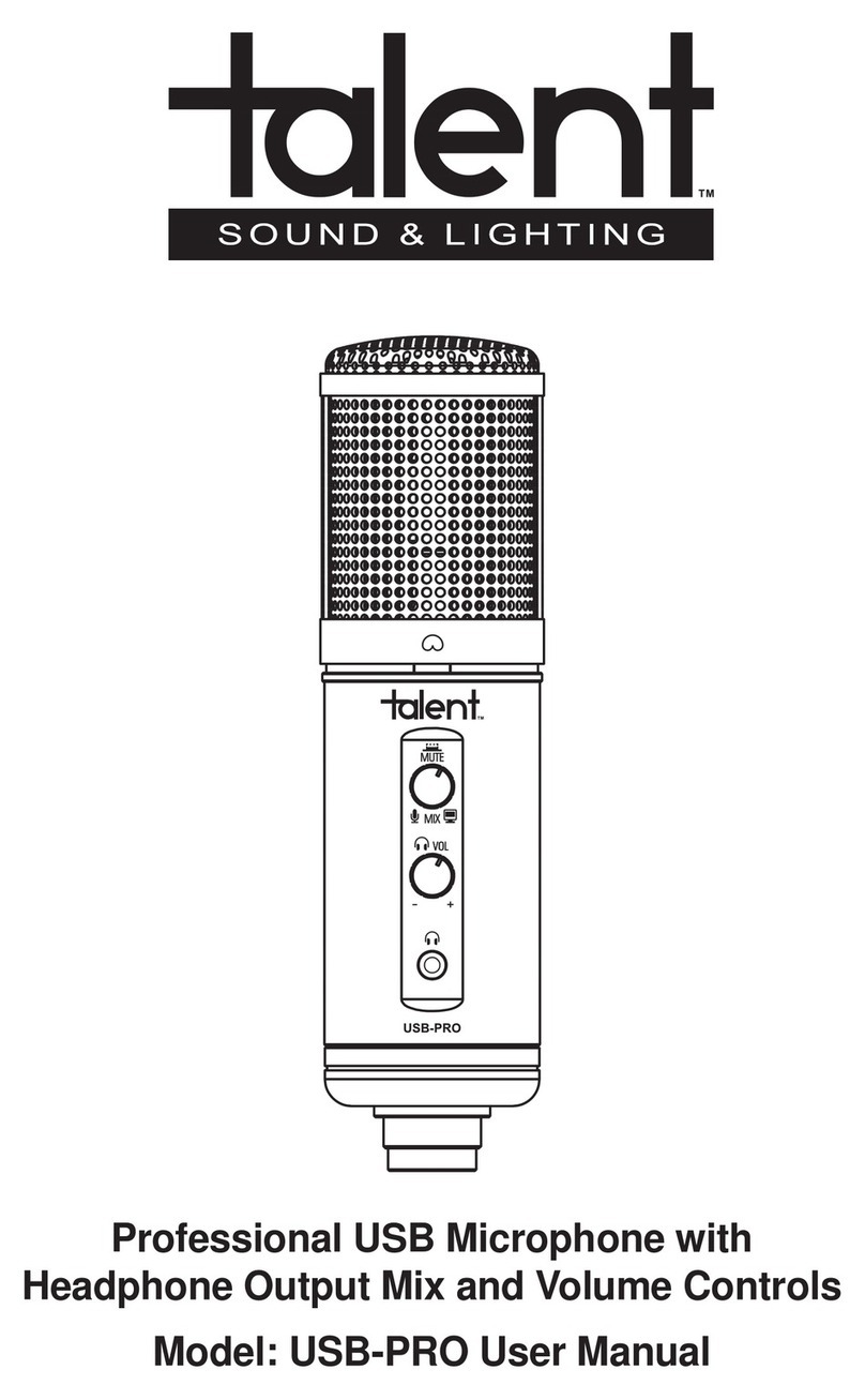 Talent USB-PRO user manual