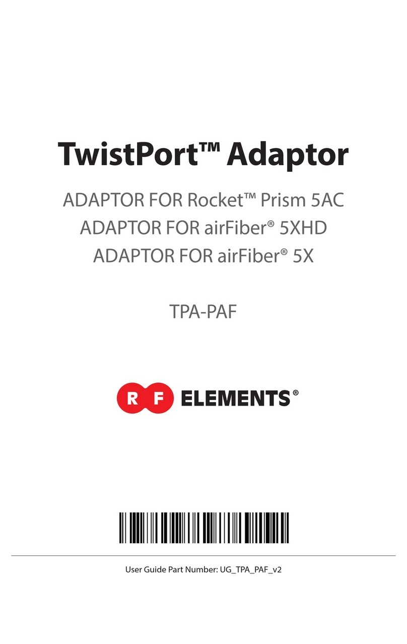 RF Elements TwistPort TPA-PAF user guide