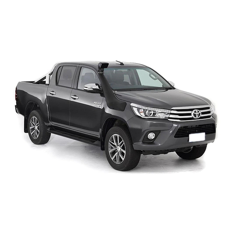 Toyota Hilux 2017 User manual