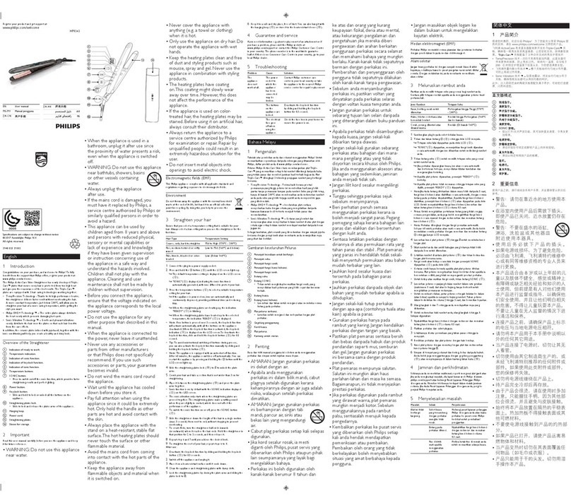 Philips HP8363 user manual