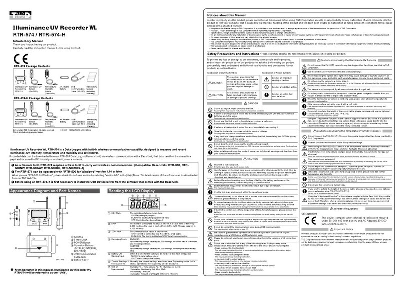 T&D RTR -574 manual