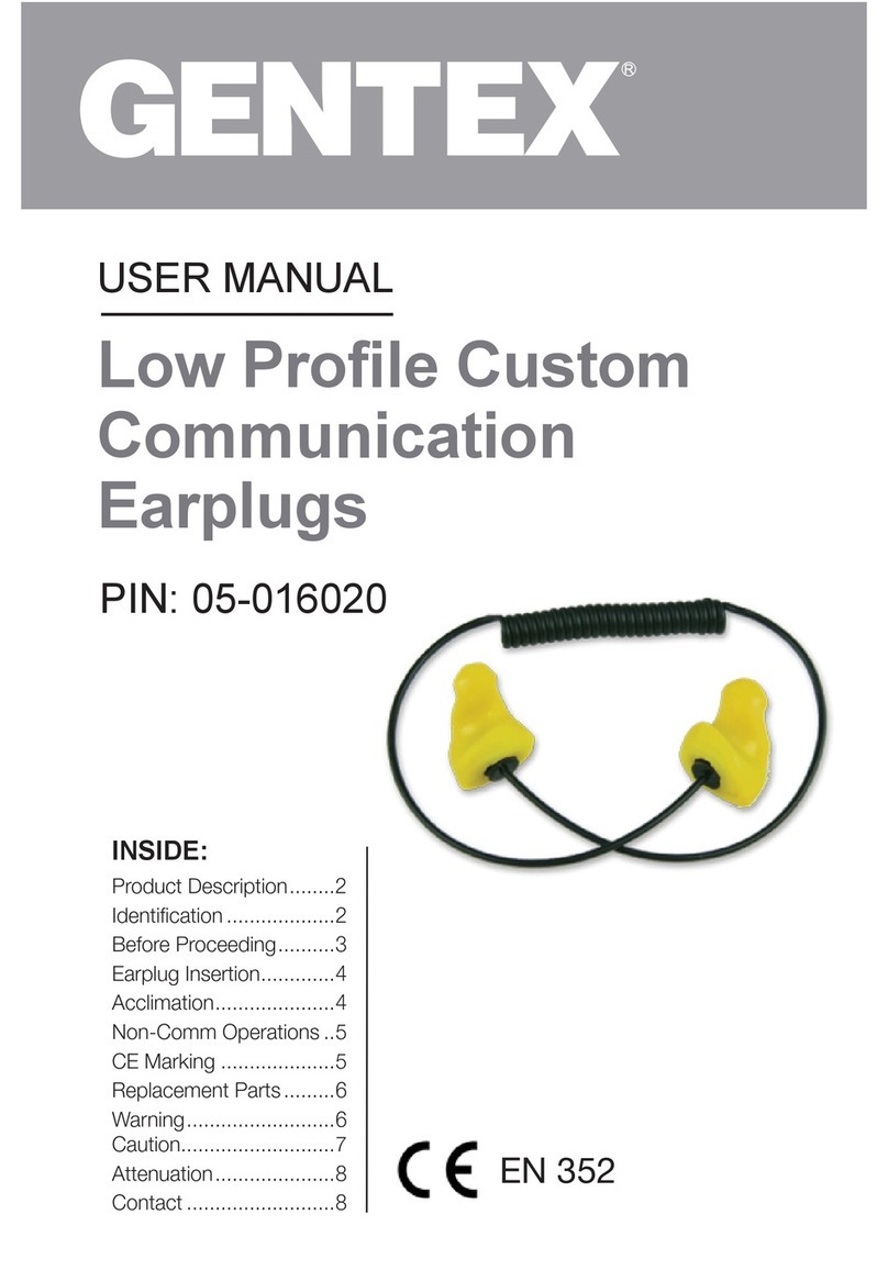 Gentex 05-016020 user manual