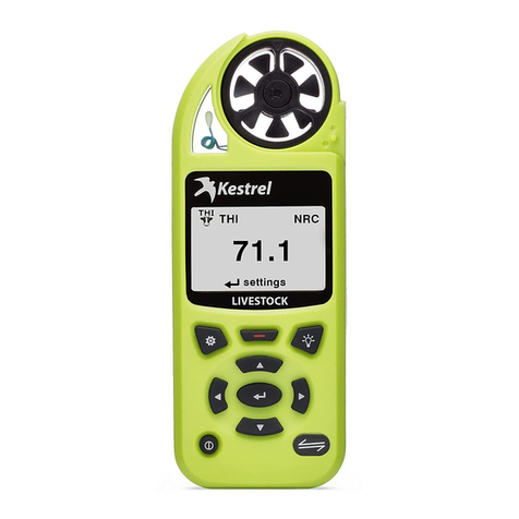 Kestrel 5000AG User manual