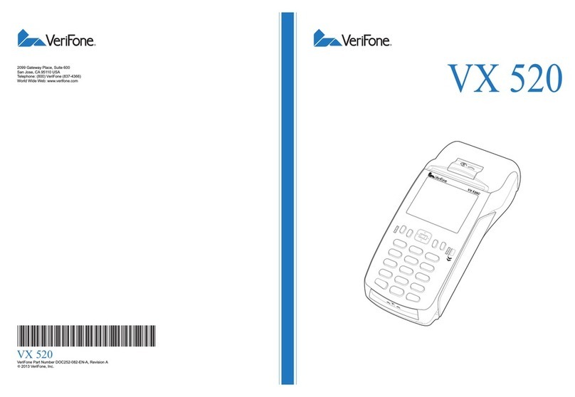 VeriFone VX 520 Series User manual