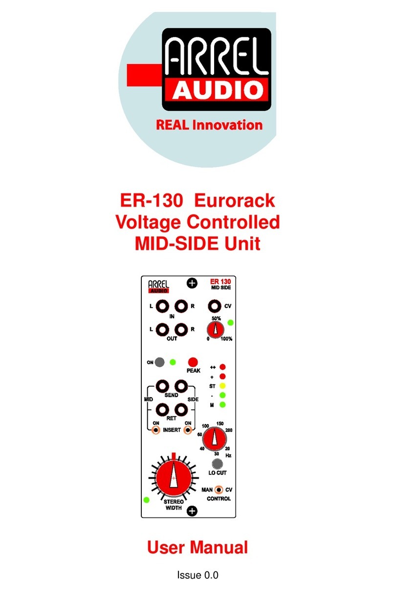 Arrel Audio ER-130 user manual