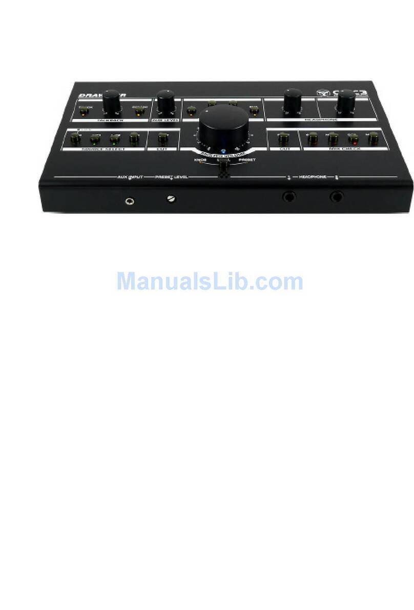 Drawmer CMC3 User manual