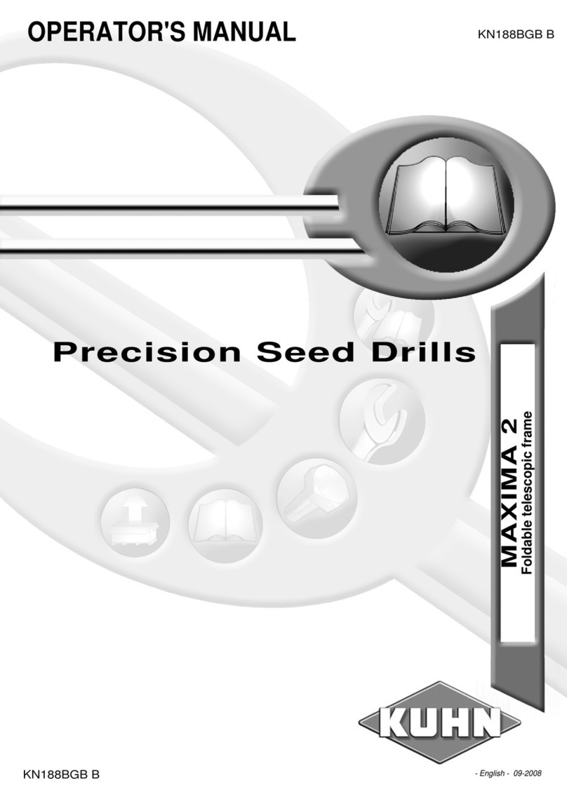 KUHN MAXIMA 2 Operator's manual
