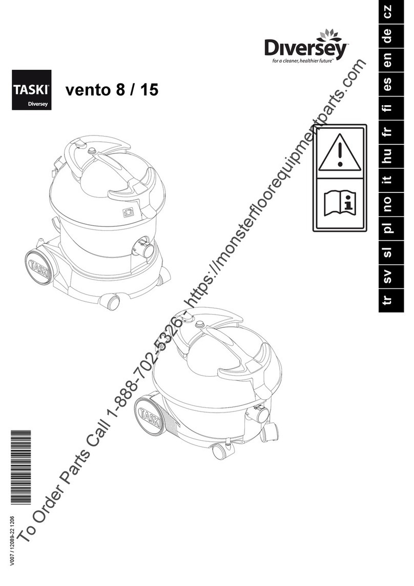 Taski vento 15 Operating and installation instructions