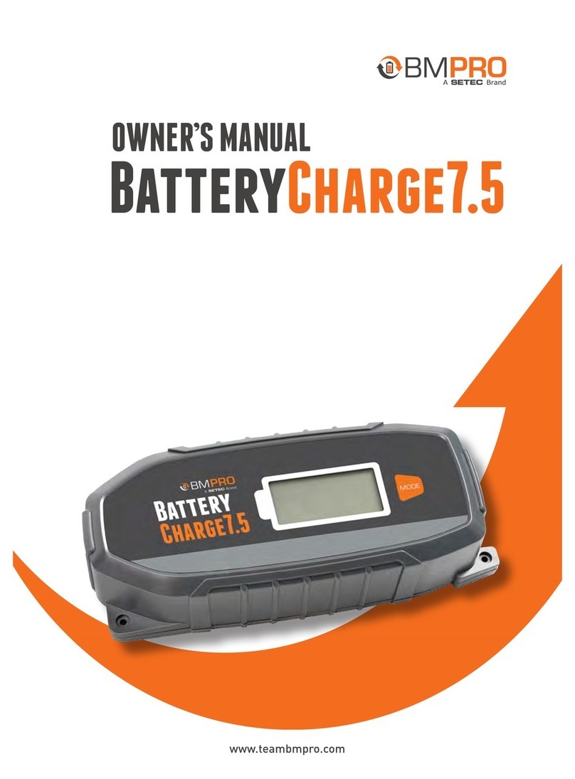 BM PRO BatteryCharge7.5 owner's manual