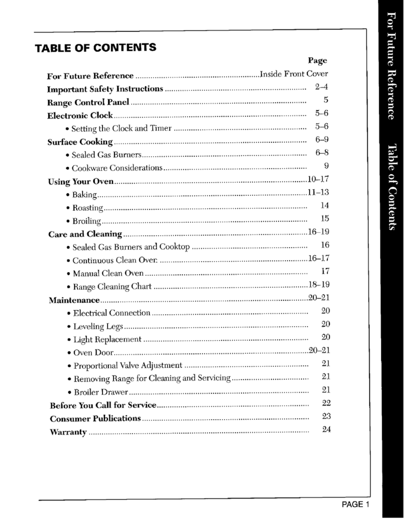 Maytag CRG7600AAL Operating instructions
