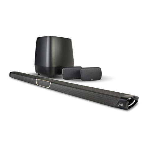 Polk Audio MagniFi MAX SR quick start guide