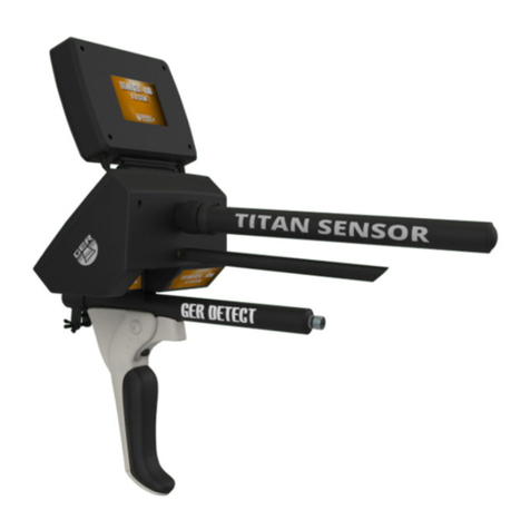 Ger Detect TITAN GER-400 User manual Ger Detect TITAN GER-400 User manual