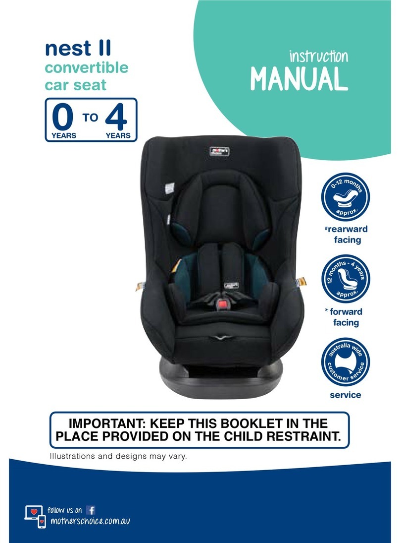 Mothers choice nest II User manual Mothers choice nest II User manual