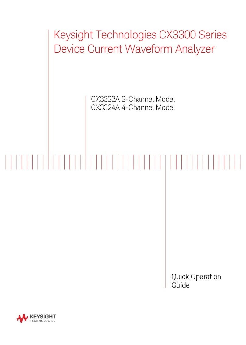 Keysight CX3322A User guide