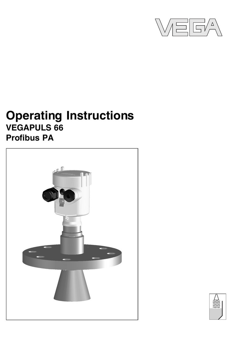 Vega VEGAPULS 66 operating instructions