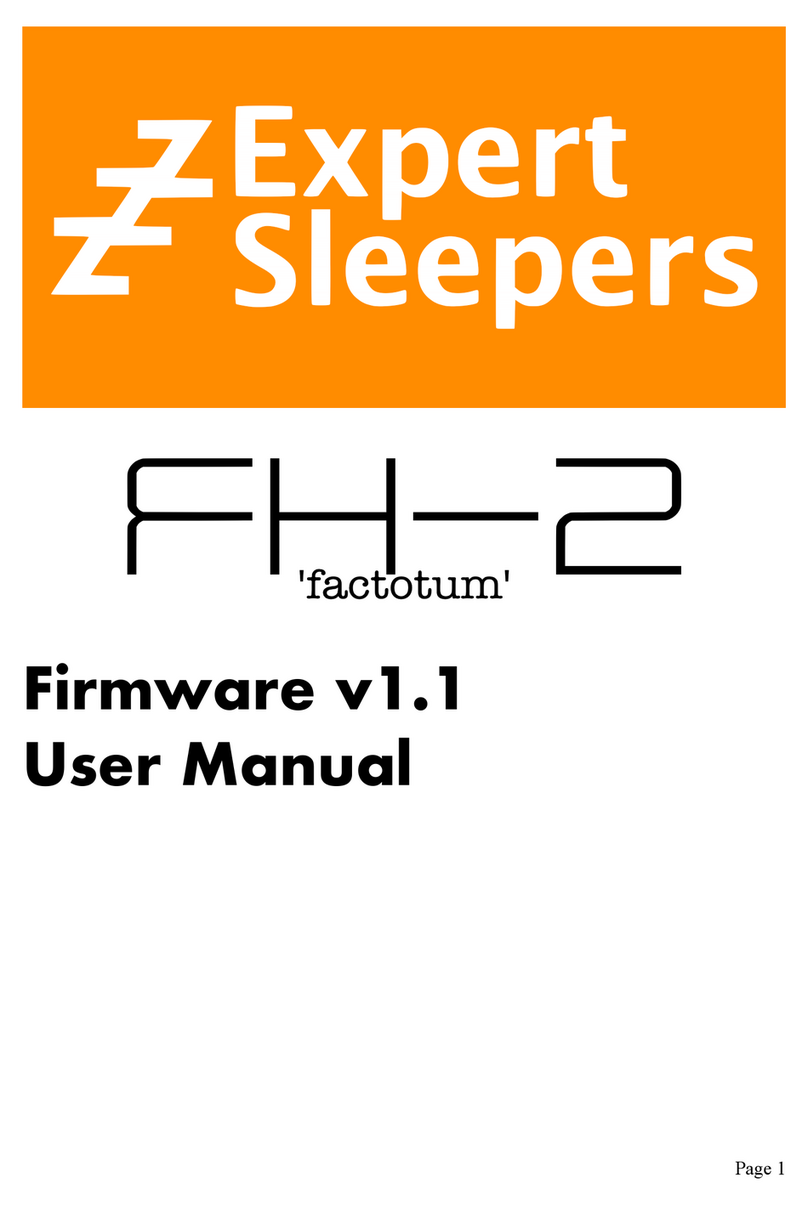 Expert Sleepers FH-2 factotum user manual