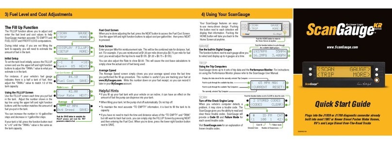 Linear Logic ScanGauge KR Edition User manual