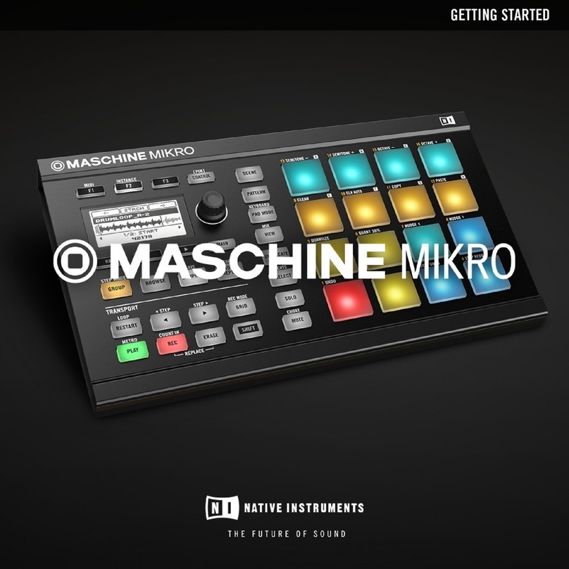 Native Instruments Maschine Mikro MK2 User manual