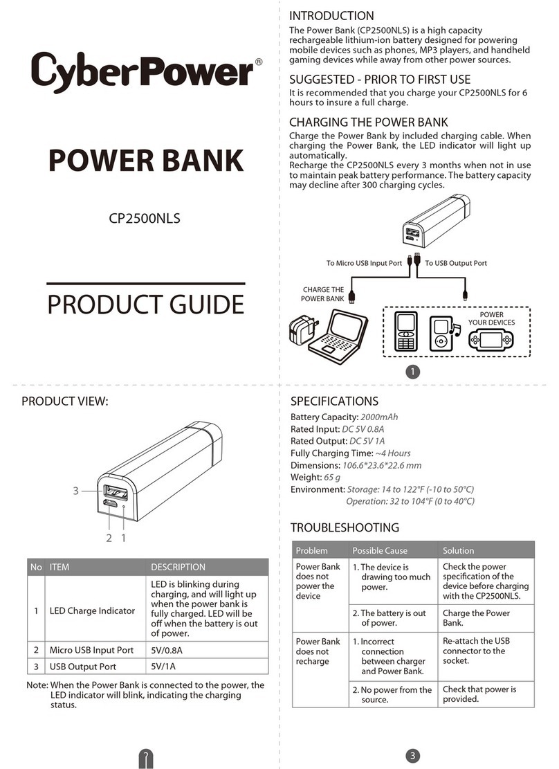CyberPower CP2500NLS User manual