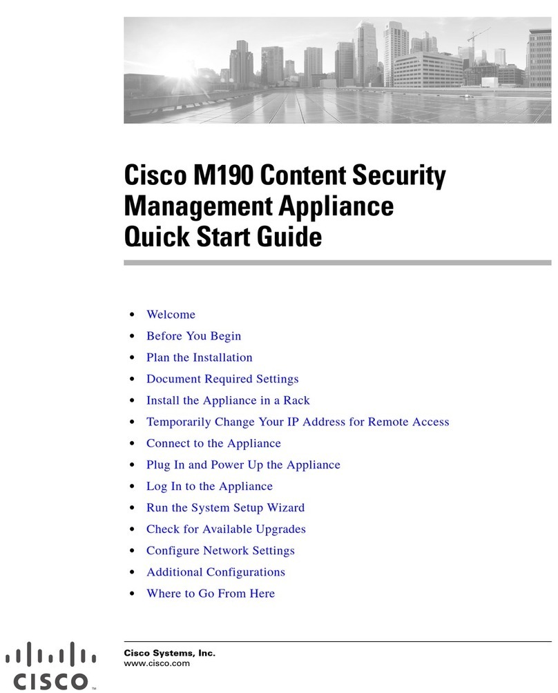 Cisco M190 quick start guide Cisco M190 quick start guide