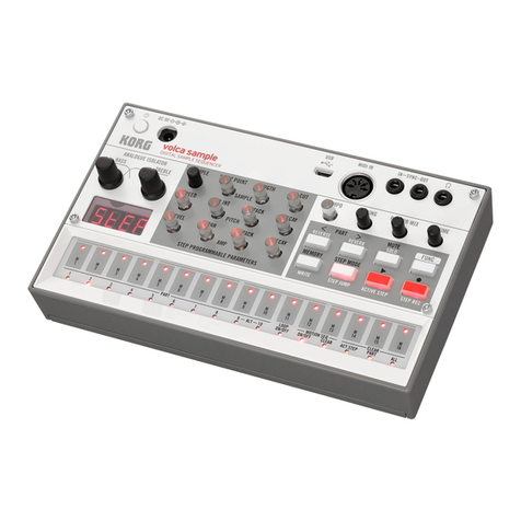 Korg Volca Sample User manual