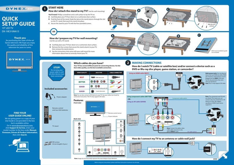Dynex DX-19E310NA15 User manual