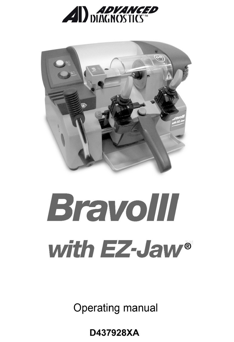 Advanced Diagnostics BRAVO III operating manual