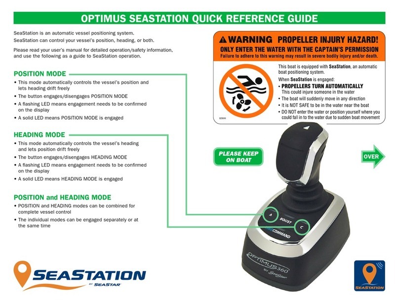 Seastar Solutions Optimus Seastation User manual