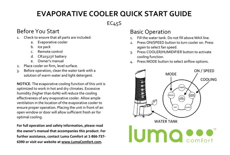 Luma EC45S quick start guide