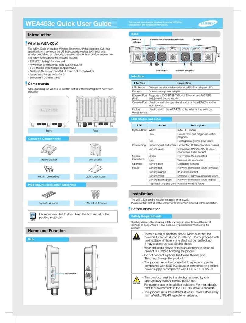 Samsung WEA453e AP Instruction manual