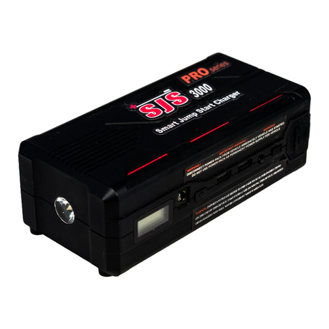 SJS + Smart Jump Start Charger SJS3000 PRO... user manual