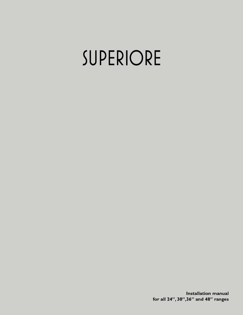 Superiore R***241 Series installation manual