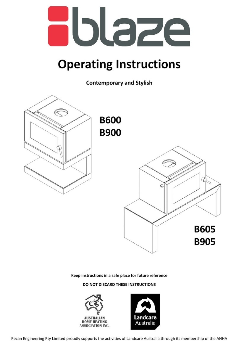 Blaze B600 operating instructions Blaze B600 operating instructions