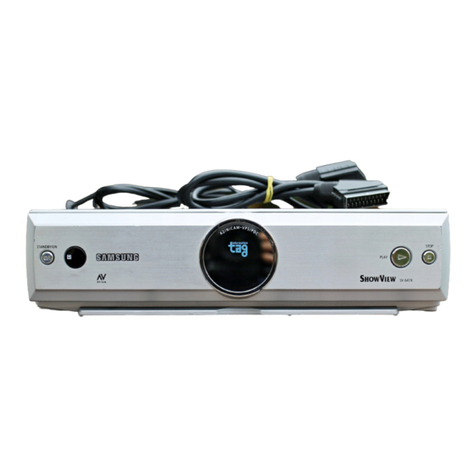 Samsung SV-647X User manual