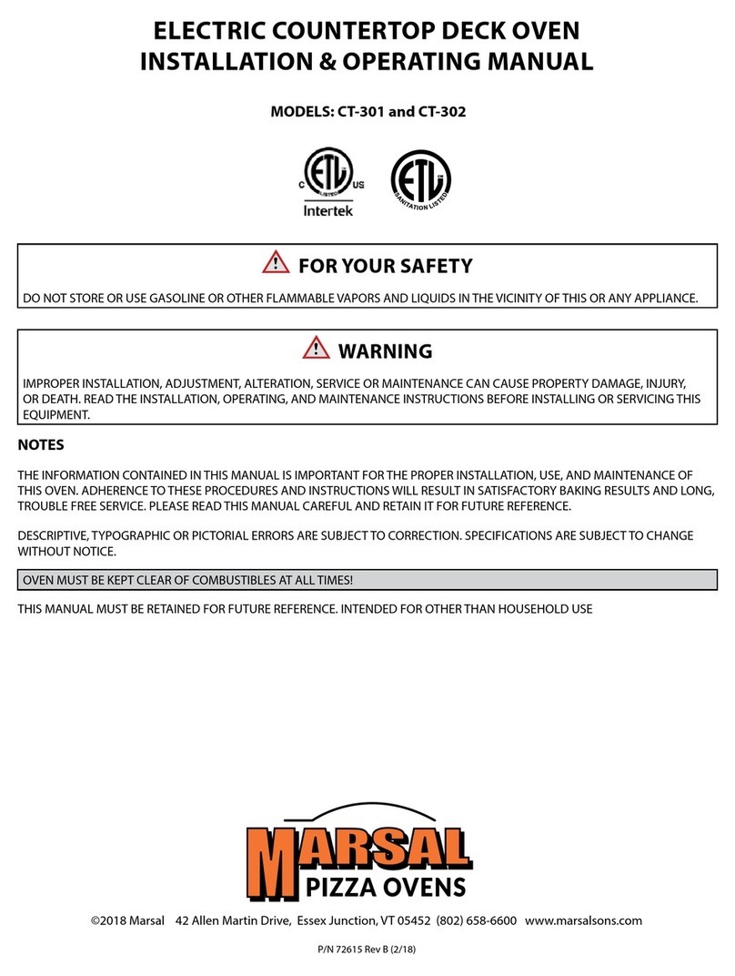 MARSAL CT-301 Installation & operating manual MARSAL CT-301 Installation & operating manual