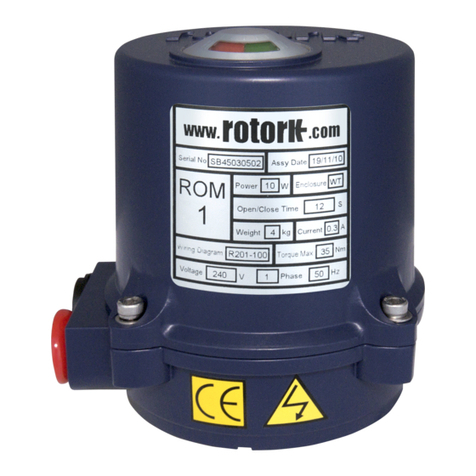 rotork ROM 1/A installation manual