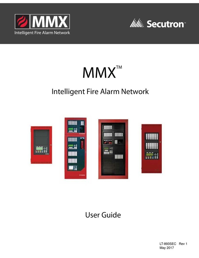 Secutron MMX-2009-12NDS user guide