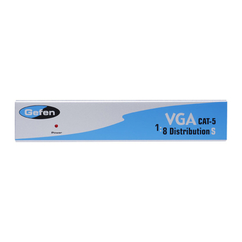 Gefen EXT-VGA-CAT5-148S User manual