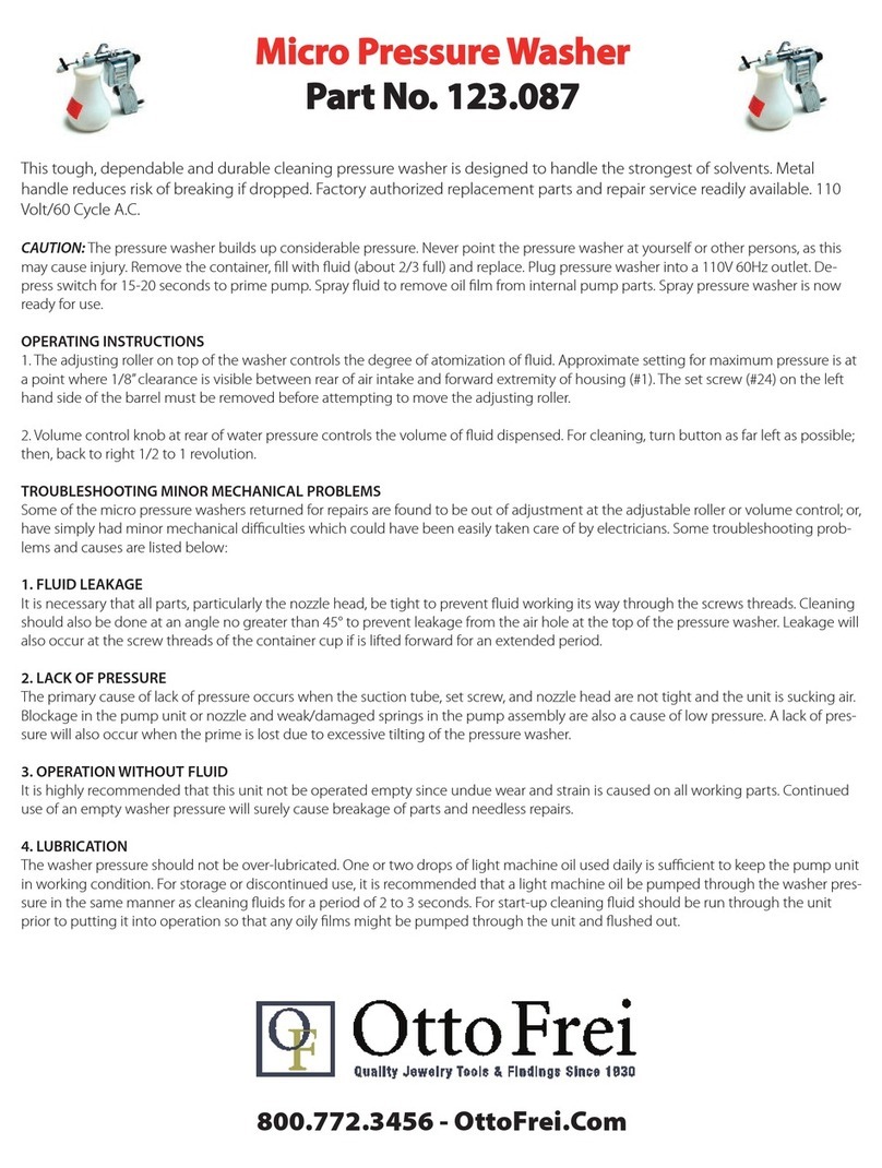 Otto Frei 123.087 operating instructions